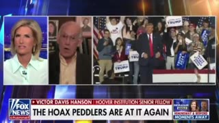 Victor Davis Hanson says "The Hoax peddlers are at it again." for repeating the Bloodbath Hoax.