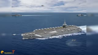 There is an ENORMOUS AIRCRAFT CARRIER COMING It is NOT Chinese
