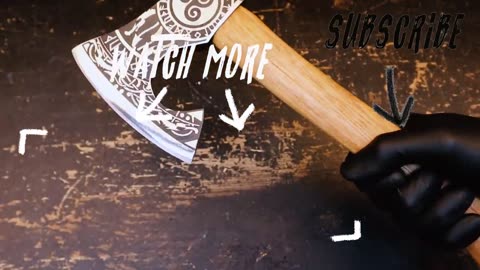 Antique Hatchet Restoration with AWESOME VIKING modifications --- AF invention