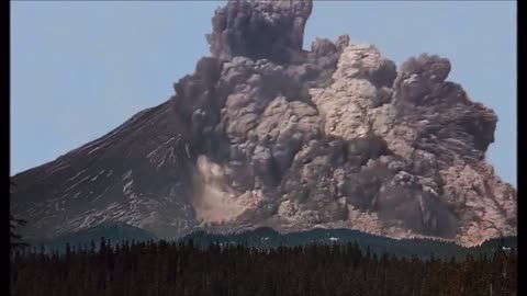 Mt. St. Helen's Eruption! It's been exactly 44 years since Washington, US May 18th, 1980 at 8:30am