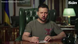 Russian fighters must leave Zaporizhzhia says Zelenskyy