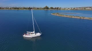 Blasian Babies DaDa Raw Skydio 2+ Drone 4K Video Crown Point Park Sailboat Paddleboard, Part 3