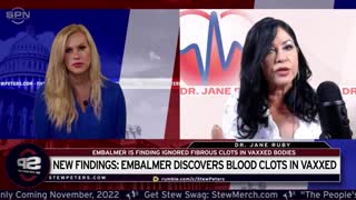 HORROR: Embalmer Finding Fibrous Clots In Vaxxed Corpses