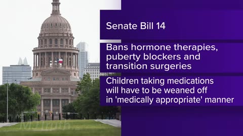 Texas Supreme Court Banning Child Sex Changes Allowed and is in effect TODAY!