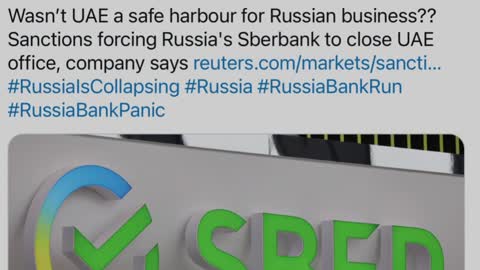 Russia: Bank Panic? people can't take money
