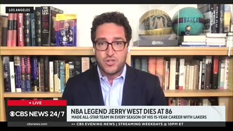 How Jerry West impacted basketball, the NBA CBS News