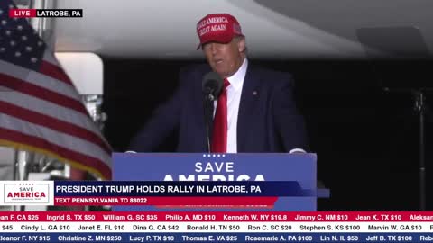 Trump backed True the Vote again at his rally tonight ❤️❤️❤️