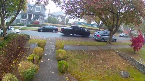 Nov 16 2022 11:24 am Black pickup stalking me and takes a photo of my home. **Read Description below.