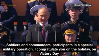 Putin - I congratulate you all on Victory Day!