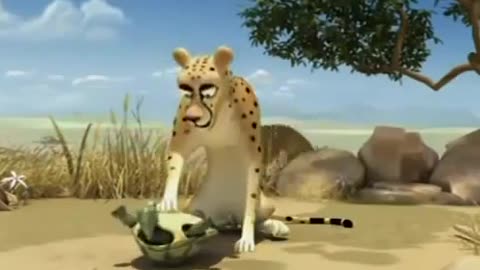 Leon the jungle lion/Part 3/Turtle/#cartoon#animation#The nice cartoons