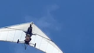 Cuban migrants land motorized hang glider at Key West International Airport