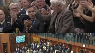 Canadian Parliament Honors and Applauds 98 year old NAZI! You have to check this out! #shorts