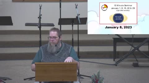 Pastor Johns 15 Minute Seminar on State of the Church. Part 3 of 5