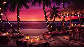 Relaxing Hawaiian Music with Ocean Sounds | Instrumental Music & Gentle Beach Waves