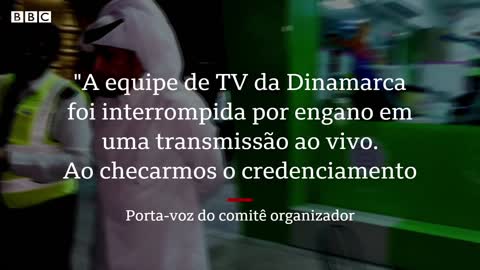 Catar repórter dinamarquês é tirado do ar e ameaçado