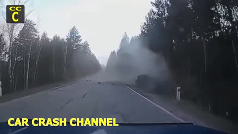 Hilarious car accident