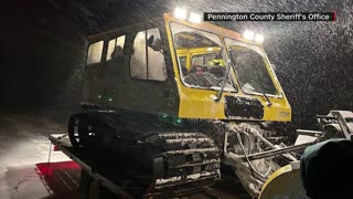 Winter storm leaves South Dakota man stranded in the snow for days