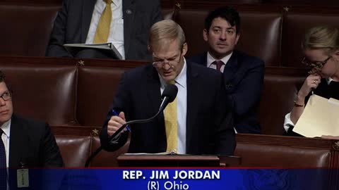 Jim Jordan TORCHES Democrat Bill Providing Money to Biden DOJ and FTC