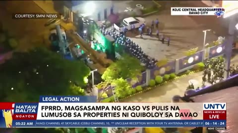 FPRRD, kakasuhan ang mga pulis na lumusob sa properties ni Apollo Quiboloy sa Davao