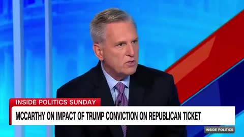 Hear former Speaker McCarthy react to Trump’s guilty verdict CNN