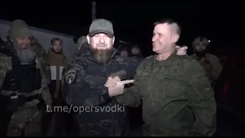 Kadyrov arrived in Mariupol and met General Mordvichev, "long killed" by Ukraine