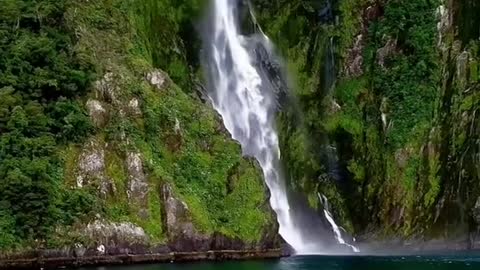 Beautiful Milford Sound in New Zealand