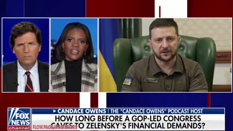 Tucker Carlson & Candace Owens: Welfare Queen Zelensky & Ukrainian Officials Demand You Fund His Swiss Property & Lambos