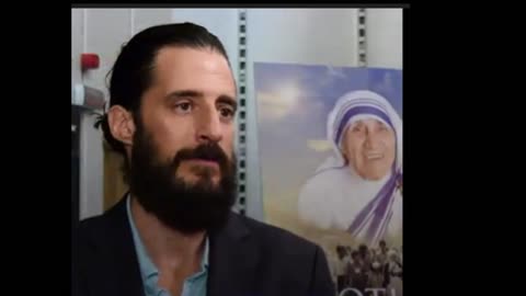 Jonathan Roumie reacts seeing Mother Teresa- No Greater love- absolutely beautiful &inspirational