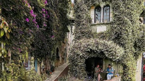 Stunning medieval village Eze located on the French Riviera