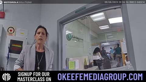 O’KEEFE MEDIA GROUP | FOOTAGE SHOWS NJ SCHOOL BOARD OFFICIALS CALLING POLICE ON CITIZENS WHO LOOK “TRUMPISH”