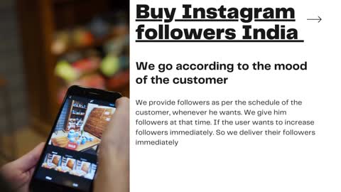 buy Instagram followers India | get Instagram followers India