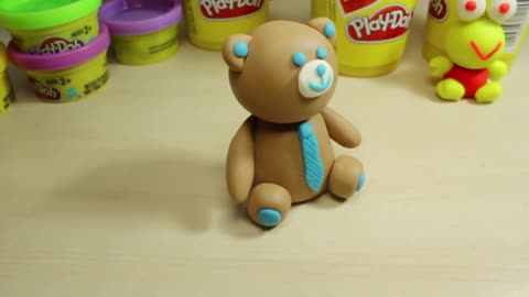 Ultimate Play-Doh Magic: Teddy Bear Costume Tutorial - DIY Fun for Kids!