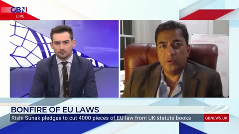 [2023-01-24] Rishi Sunak pledges to cut 4000 pieces of EU law from UK statute books