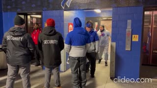 Face Covered Damar Hamlin Allegedly At Bills Game Throwing Illuminati Signs