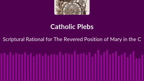 Clip from - Scriptural Rational for The Revered Position of Mary in Catholic Tradition