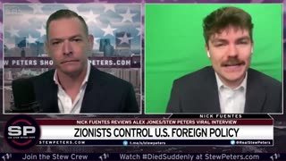 Stew Peters and Nick Fuentes Discuss Alex Jones' Gatekeeping For Zionists