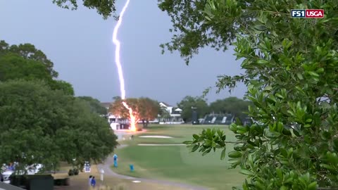 Lightning Strikes at the U.S. Women's Open