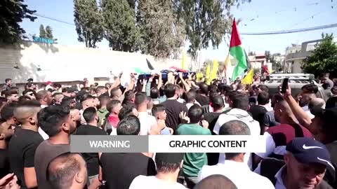 Palestinians bury man killed in West Bank clash