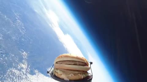 Burger from space