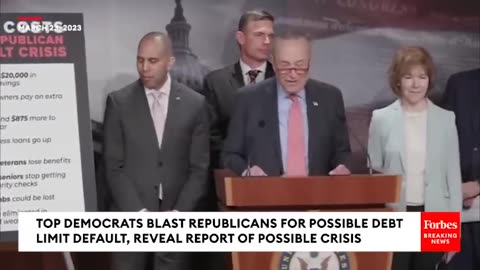 Chuck Schumer Tears Into House Republicans For ‘Gambling’ With Americans’ Pocketbooks