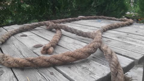 Vintage rope