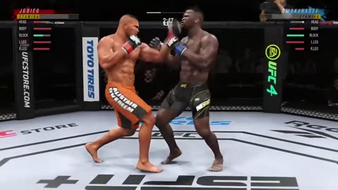 UFC 4 One of the sickest head movement finishes