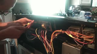 Replace oven control board