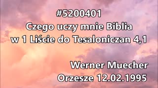 #52004 Czego uczy mnie Biblia w 1 Liście do Tesaloniczan 4