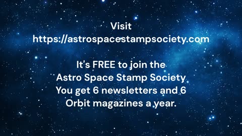 Astro Space Stamp Society - Orbit issues 1-20