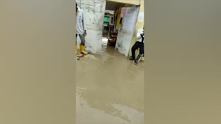 Colegio de Policarpa inundado