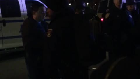 Feb 2 2017 NYU 3.2 Police give a warning to Antifa