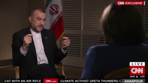 Hossein Amirabdollahian told the host 'this is not the way to conduct an interview'