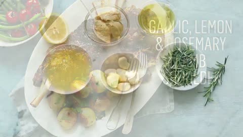 Garlic, Lemon & Rosemary Roast Lamb Marinade