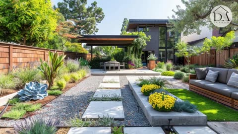 Elevating Tiny Frontyard into Beautiful Outdoor (Patio, Brick Concrete, Stone Accents & Flower Bed)